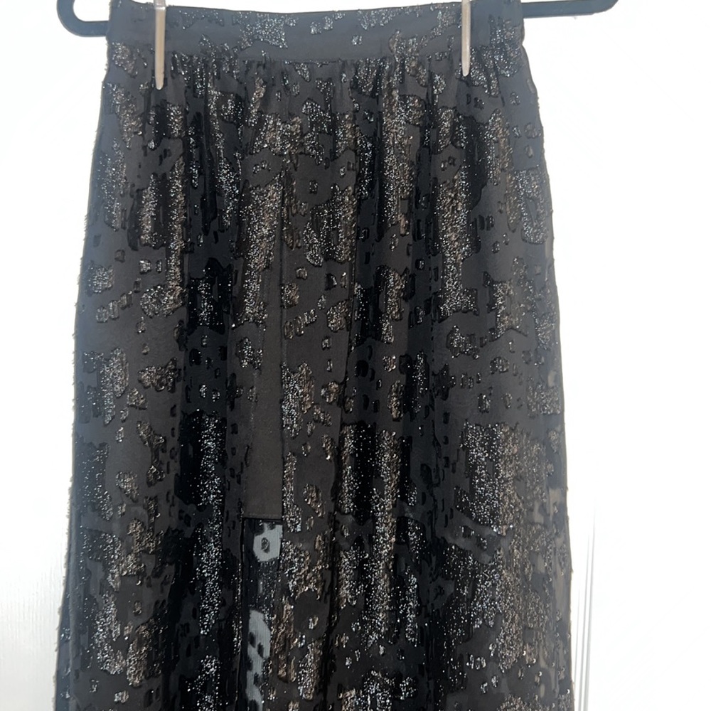 BCBG high low slit skirt
